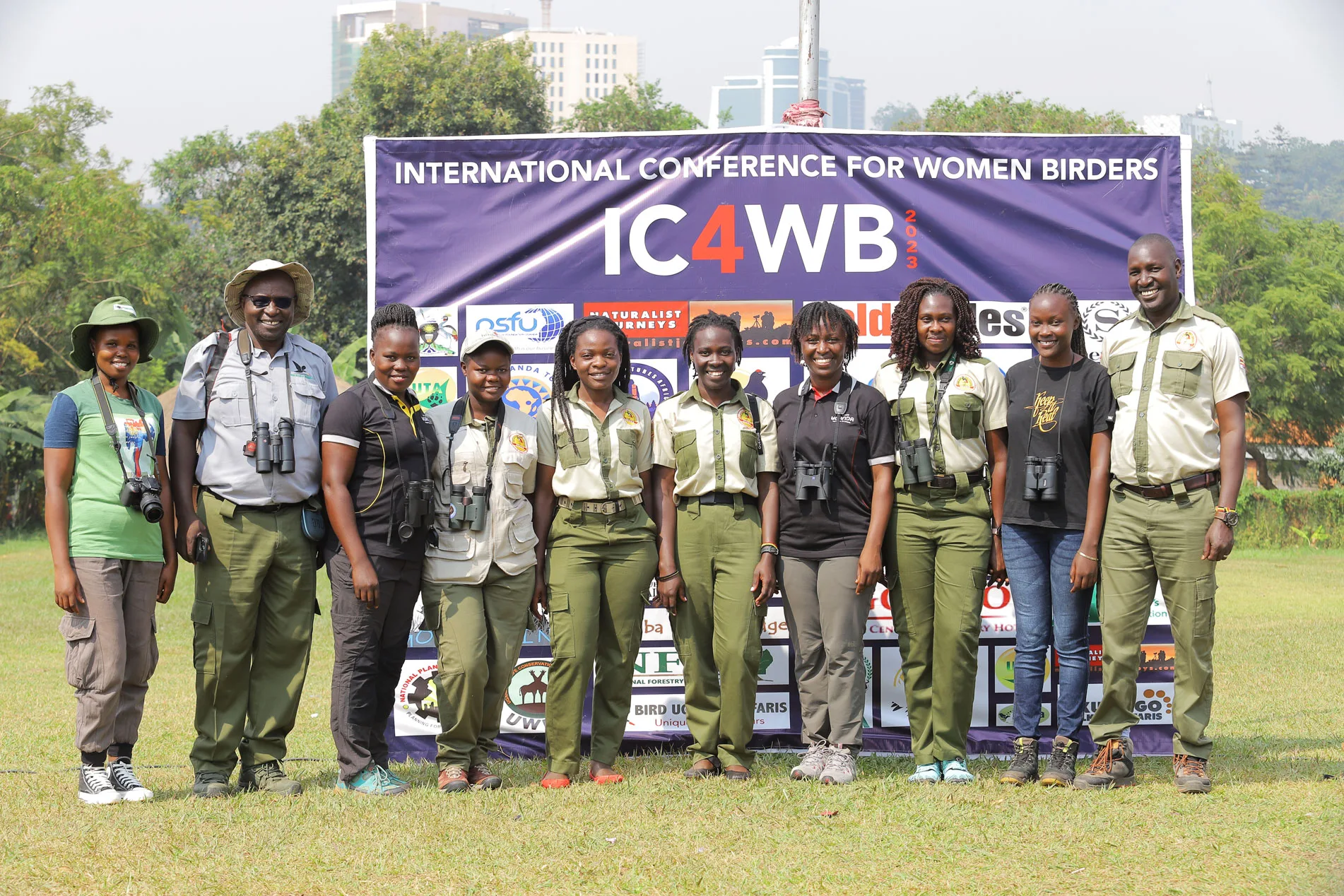 Herbert Byaruhanga at the International Conference for Women Birders {{brizy_dc_image_alt imageSrc=