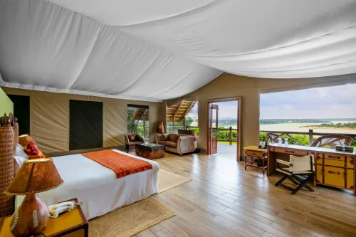 Mweya Safari Lodge Deluxe Tents