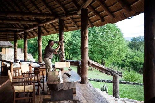 Semliki Safari Lodge view point