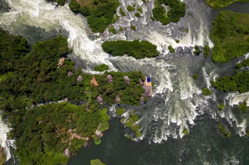 Amid the bubbling waters of the Nile, Lemala Wildwaters lodge sparkles with luxury